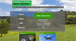 Desktop Screenshot of cotswoldandstroudairporttaxis.com